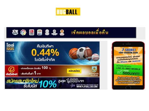 ผลบอลสดภาษาไทย thscore vip